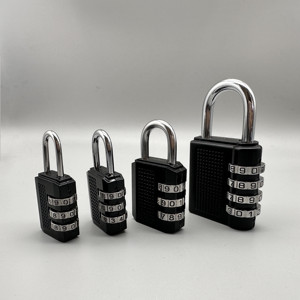 Petit cadenas à combinaison à 3 chiffres en alliage de zinc de 25 mm, de bonne qualité et économique - Product Image 4