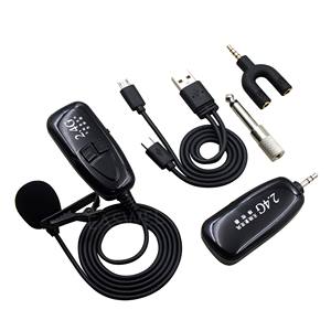 Émetteur-récepteur de microphone sans fil 2,4 G, mini micro-cravate, nouveau micro - Product Image 4