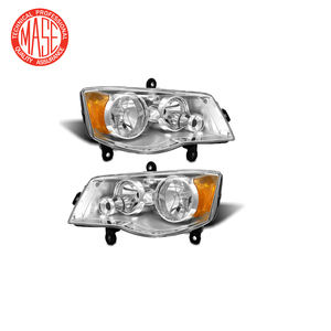 Phare bicolore CZJF pour Dodge <span class=keywords><strong>Grand</strong></span> <span class=keywords><strong>Caravan</strong></span> 2008-2020 <span class=keywords><strong>2010</strong></span> 2011 2012 2017 2018 68206500AE 68206501AE 5113336AI 5113337AI - Product Image 2