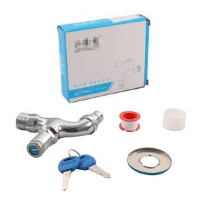 <span class=keywords><strong>Robinet</strong></span> d'eau en alliage verrouillable antivol <span class=keywords><strong>Robinet</strong></span> d'évier extérieur de 1/2 pouces avec interrupteur à clé Connecteur de <span class=keywords><strong>robinet</strong></span> - Product Image 4