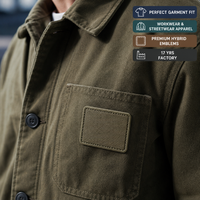 Écussons personnalisés en PVC 2D écologiques à coudre pour uniformes, vestes de travail et vêtements, prêts à repasser, fabricant OEM