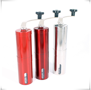 Moulin à <span class=keywords><strong>café</strong></span> manuel en acier inoxydable avec lame en céramique, portable pour un usage domestique, en extérieur et en hôtel - Product Image 4
