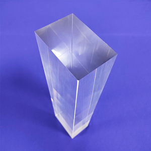 Custom chiaro blocco acrilico rettangolo acrilico gioielli Display blocco Riser - Product Image 6