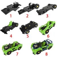 2022 Toy Car 6 PCS ABS Material 2022 New Arrivals Kids Mini Take Apart Toy Car DIY Car Model Assembly Toy For Boy