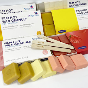 <span class=keywords><strong>Cera</strong></span> Depilatoria Dura Caliente OEM de Resina Natural 500G Sabor Mora, Granulada, Sin Residuos, <span class=keywords><strong>para</strong></span> Uso en Salón, Spa o en Casa, Depilación Facial y Corporal - Product Image 6