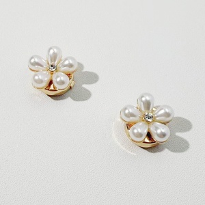 Bán Buôn Thanh Lịch Hoa Khuy Măng Sét Áo Sơ Mi Nút Bìa 1 PC Phong Cách Tinh Tế Đa-Sử Dụng Quần Áo Phụ Kiện Wedding Party Trang Phục Chính Thức - Product Image 6