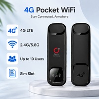 Routeur USB double bande pour 4G 150 Mbps LTE Cat4, modem USB 4G F95 débloqué, carte SIM pour la vente en ligne, WiFi portable