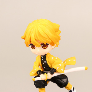 Dessin animé <span class=keywords><strong>Mini</strong></span> Anime jouets chasseur de démons <span class=keywords><strong>Nezuko</strong></span> Tanjirou personnalisé PVC beaux modèles figurines d'action en plastique pour enfants cadeau décor - Product Image 4