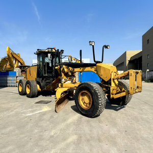 รถเกรดเดอร์ CAT 160M มือสอง เครื่องยนต์ Caterpillar C9 แท้ เครื่องจักรก่อสร้างถนนขนาดใหญ่ มีสินค้าพร้อมขาย - Product Image 1