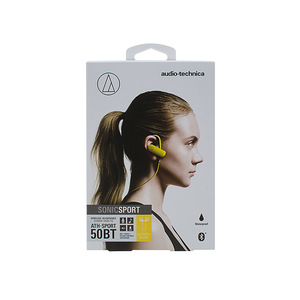Audio Technica ATH SPORT50BT Auriculares inalámbricos Bluetooth intrauditivos IPX5 resistentes al agua con micrófono para uso deportivo - Product Image 5
