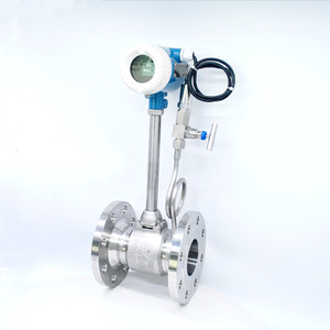 Dn25 DN50 DN80 DN100 hơi nước khí đốt tự nhiên Biogas nén Air Flow Meter đa biến <span class=keywords><strong>Vortex</strong></span> lưu lượng kế cho hơi nước - Product Image 2