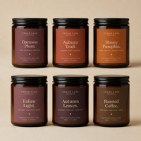 Bougie parfumée en cire de soja classique pour la décoration de la maison, parfum longue durée, boîte cadeau personnalisée, couleur, parfum, logo