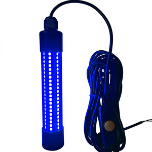 Evertine <span class=keywords><strong>ETOP</strong></span> IP68 Lampe de pêche sous-marine en polycarbonate vert bleu super lumineuse LED 13W 12-36V AC/DC Garantie 2 ans Nuit - Product Image 1