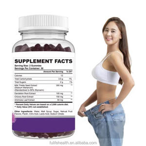 Gummies au vinaigre de cidre de pomme, Gummies détoxifiantes pour le <span class=keywords><strong>foie</strong></span> avec chardon-Marie, Soutien détoxifiant et nettoyant 28-en-1 pour un <span class=keywords><strong>foie</strong></span> sain - Product Image 3