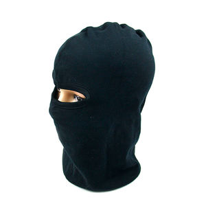 หน้ากากขี่มอเตอร์ไซค์คลุมศีรษะแบบหลุมเดียวสีดำสำหรับกิจกรรมกลางแจ้ง - Product Image 1