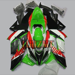 Cuerpo de inyección para <span class=keywords><strong>KAWASAKI</strong></span> <span class=keywords><strong>NINJA</strong></span> ZX 10 R 10R <span class=keywords><strong>1000</strong></span> CC ZX10R 06 negro mate 07 51No.16 ZX1000 2006 <span class=keywords><strong>2007</strong></span> Kit de carenado OEM - Product Image 4