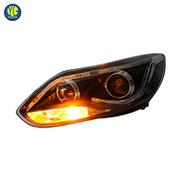 YU GUANG para Ford Focus MK3 2012 2014, Actualización de Faros Delanteros LED, Accesorios para Automóviles, Faro Delantero, Lámpara Frontal, Proyector