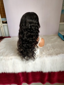 All'ingrosso <span class=keywords><strong>parrucche</strong></span> frontali in pizzo ondulato a onde lunghe in pizzo frontale HD chiusura frontale frontale con chiusura frontale <span class=keywords><strong>capelli</strong></span> umani <span class=keywords><strong>parrucche</strong></span> per donne nere - Product Image 4