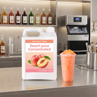 Konsentrat Jus Leci HENGZHI 2.5KG Perasa Minuman Basis Teh Buah untuk Bubble Tea, Persediaan untuk Minuman Kafe, Smoothie, dan Dessert