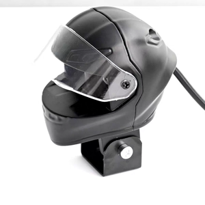 Projecteur de casque avant LED jaune blanc couleur 40W 12V phare de <span class=keywords><strong>moto</strong></span> pour véhicules électriques feux de route et feux de croisement <span class=keywords><strong>clignotant</strong></span> - Product Image 4