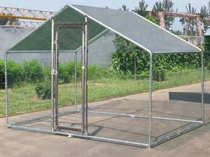 2x3x2m Grand poulailler <span class=keywords><strong>de</strong></span> plain-pied avec cages pour animaux pour poulets Clôture <span class=keywords><strong>de</strong></span> course - Product Image 3