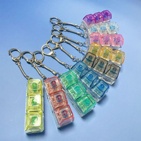 Porte-clés personnalisé avec logo d'anime, capuchons de touches de clavier, interrupteur de clavier, porte-clés de clavier mécanique, porte-clés anti-stress