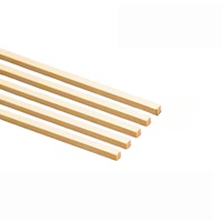 Bâtons carrés en bois de pin naturel, droites et drogues, pour la construction et l'artisanat – Approvisionnement direct usine