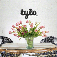 Buket Bunga Tulip Karet Buatan SPR, Sentuhan Lembut, Realistis, untuk Dekorasi Rumah, Kantor, Pernikahan, Pesta, Taman, dan Centerpieces Meja