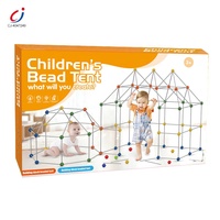 Tente pour enfants Chengji, jeu créatif éducatif précoce, jeu d'intérieur, bricolage, maison de jeu 3D, ensemble de construction de fort pour enfants