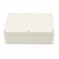 Boîtier d'instrumentation électrique étanche en ABS IP65, anti-poussière pour installations commerciales 265x185x80mm PJB063
