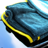 Serviette de lavage de voiture personnalisée en gros nettoyage tissu en microfibre absorption d'eau sans laisser de taches d'eau serviettes en tissu en microfibre