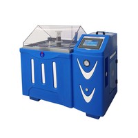 Chambre d'essai de pulvérisation de sel industrielle 135L avec contrôle de température pour test de corrosion en laboratoire, idéale pour les revêtements, la placage et l'industrie automobile.