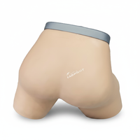 Simulador de Administración de Enemas, Maniquí de Entrenamiento Médico, Modelo de Enfermería Labpilot, Modelo Anatómico de PVC para Enseñanza de Ciencias