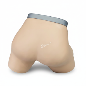 Simulador de Administración de Enemas, Maniquí de Entrenamiento Médico, Modelo de Enfermería Labpilot, Modelo Anatómico de PVC para Enseñanza de Ciencias - Product Image 1