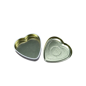 Nhà Máy Tùy Chỉnh Hình Trái Tim Tin Sô Cô La Kẹo Cookie Bao Bì Kim Loại Hộp Valentine Của Hình Trái Tim Món Quà - Product Image 3