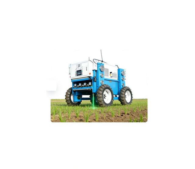 Autonomous Driving Laser Weeding and Seedling Thinning Robot Products