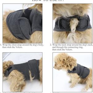 Gilet thermique d'hiver classique XL en fibre acrylique <span class=keywords><strong>pour</strong></span> chiens – Écologique, confortable, respirant, anti-anxiété - Product Image 5