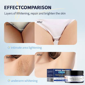 OEM mãnh liệt làm trắng kem với 7 ngày có hiệu lực tư nhân bộ phận Bikini khu vực làm trắng nách bên trong đùi thành phần chính Glycerin - Product Image 6