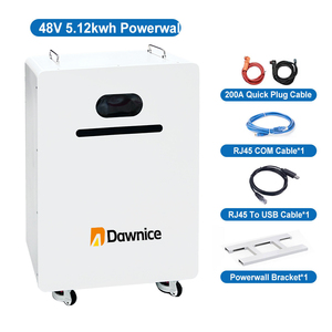 Dawnice Popular New High Quality Wall Mounted LiFePo4 51.2V 15Kwh 20Kwh 300Ah 400Ah Powerwall Energy Storage Lithium Battery - Product Image 3