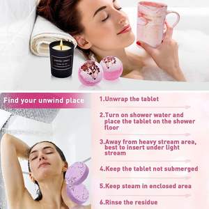 ชุดของขวัญสปาสำหรับวันเกิด พร้อมแก้วกาแฟเซรามิก ถาดใส่เครื่องประดับ สร้อยคอเงิน เทียนหอมจากถั่วเหลือง กระเป๋าเครื่องสำอาง ของขวัญคริสต์มาสสำหรับผู้หญิง - Product Image 5