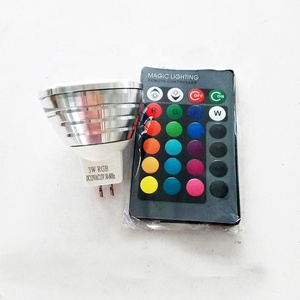 LED RGB Bulb GU10 E27 3 Wát 16 Màu Thay Đổi AC85-265V Led Light Spotlight Ma Thuật Kỳ Nghỉ Trang Trí Chiếu Sáng + IR Điều Khiển Từ Xa - Product Image 6