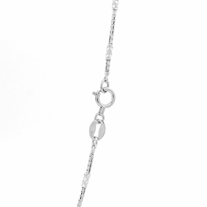 Playful Gloss White Pt950 Layered Neck Chain With Box <b>Pineapple</b> Motifs For Weekend Outing Ladies <b>Light</b> Platinum Jewelry - Product Image 5