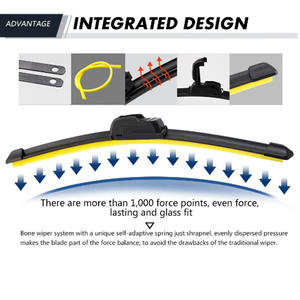 Limpiaparabrisas universal para coche, limpiaparabrisas de silicona de <span class=keywords><strong>Gel</strong></span> de sílice sin marco, 14 "16" 17 "18" 19 "20" 21 "22" 24 "26" 28" - Product Image 3