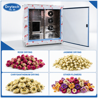 Déshydrateur de fleurs à pompe à chaleur avec écran tactile, système de contrôle intelligent PLC, four de séchage pour le traitement des fleurs à économie d'énergie