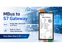 Milesgo PFN1011-MBus, Convertidor de Puerta de Enlace M-Bus a Siemens S7 PLC para Adquisición de Datos de Medidores Inteligentes e Integración de BMS
