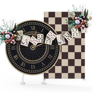 Tùy chỉnh đẹp đầy màu sắc vòm <span class=keywords><strong>Backdrop</strong></span> cho đám cưới và các bên mới mô hình sinh nhật trang trí đứng cho triển lãm - Product Image 4