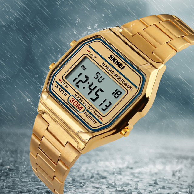SKMEI  1123 Luxury Classic Deep Waterproof Sports Running Shockproof and Drop-proof Multifunctional Electronic Watch