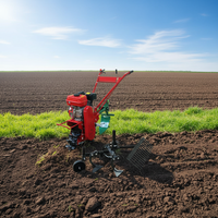 Cultivateur miniature agricole efficace de 7-8 CV, moteur diesel/essence, haute productivité, économie d'énergie, multifonctionnel