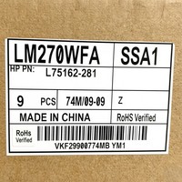 Monitor LED IPS para Juegos LM270WFA-SSA1 de 27 Pulgadas con Frecuencia de Actualización de 75Hz, 100% SRGB e Interfaz DVI