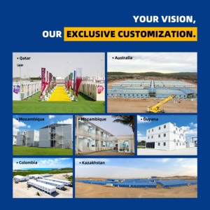 Casa Contenedor de 20 pies con Alto Aislamiento, Panel Sándwich de PU de 100 mm, Estándar Europeo, Cabaña Tipo Resort, Casa Prefabricada Modular - Product Image 5